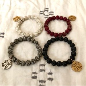 4 Rustic Cuff bracelets